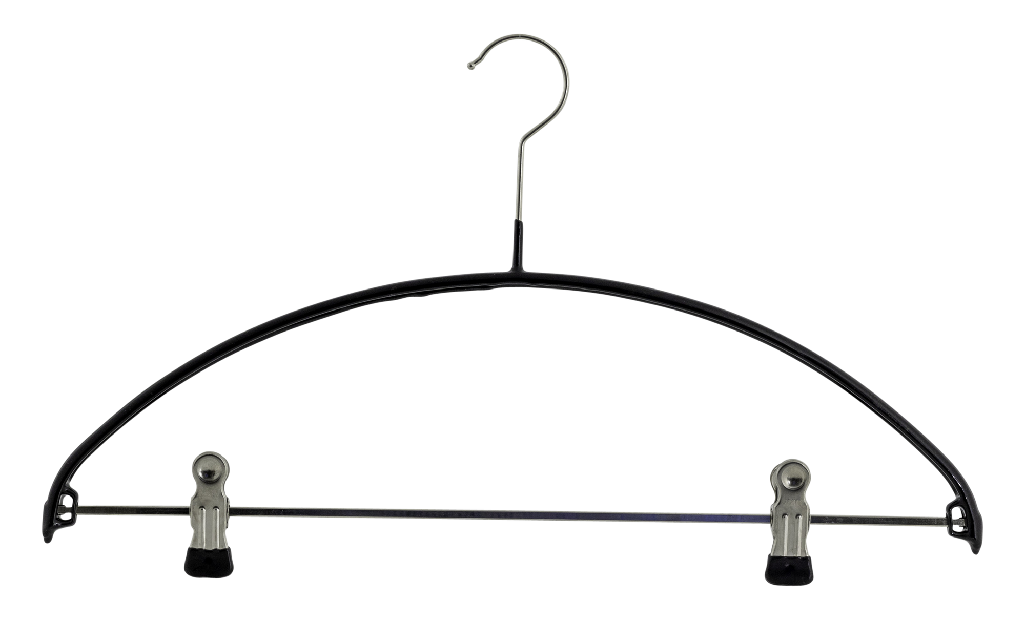 10x Kleiderbügel mit Klammernsteg Economic PK