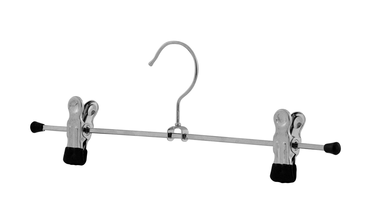 50x Kleiderbügel mit Klammern Clip K D (Sparpackung)