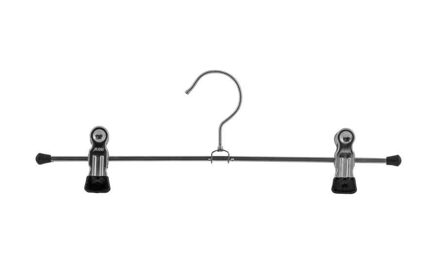 10x Kleiderbügel mit Klammern Clip K D