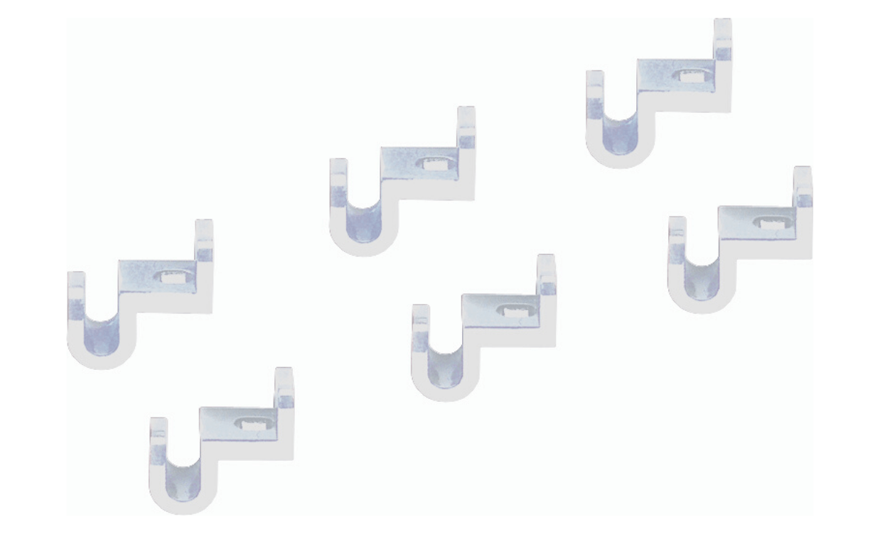 6 Bügelverbinder Adda - MAWA Kleiderbügel Webshop