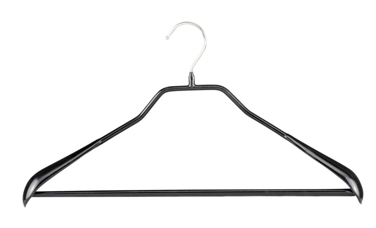 Kleiderbügel mit Schulterverbreiterung Bodyform LS - MAWA Kleiderbügel Webshop