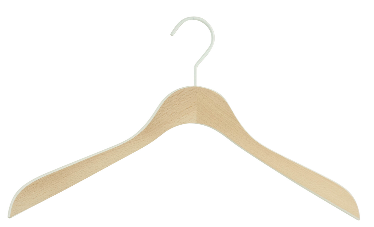 10x Garderobenbügel Comfort Bi-Colour