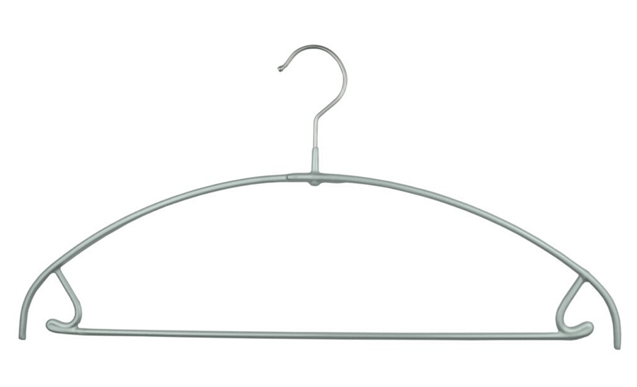 Raumsparbügel mit Rockhaken Economic Light PTU - MAWA Kleiderbügel Webshop