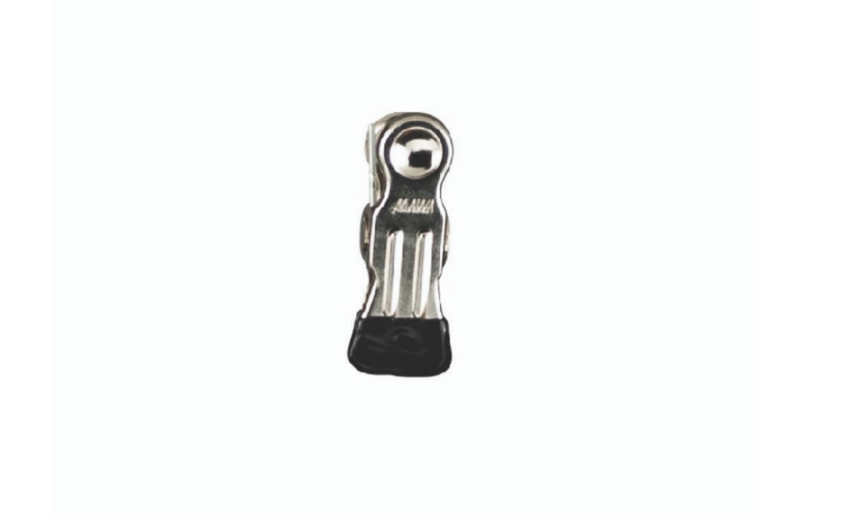 10 x Metallklammer Polyclip