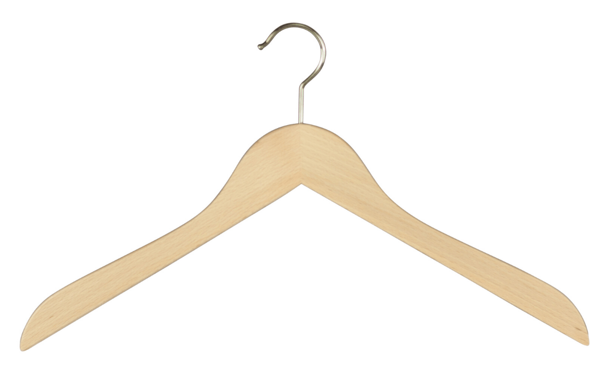 Körpergeformter Holzbügel Business - MAWA Kleiderbügel Webshop