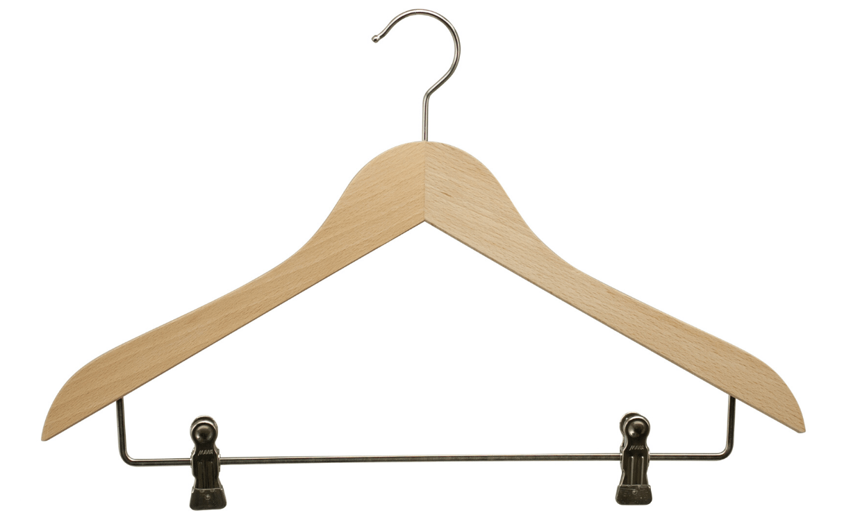 Kleiderbügel mit Klammernsteg Business K - MAWA Kleiderbügel Webshop