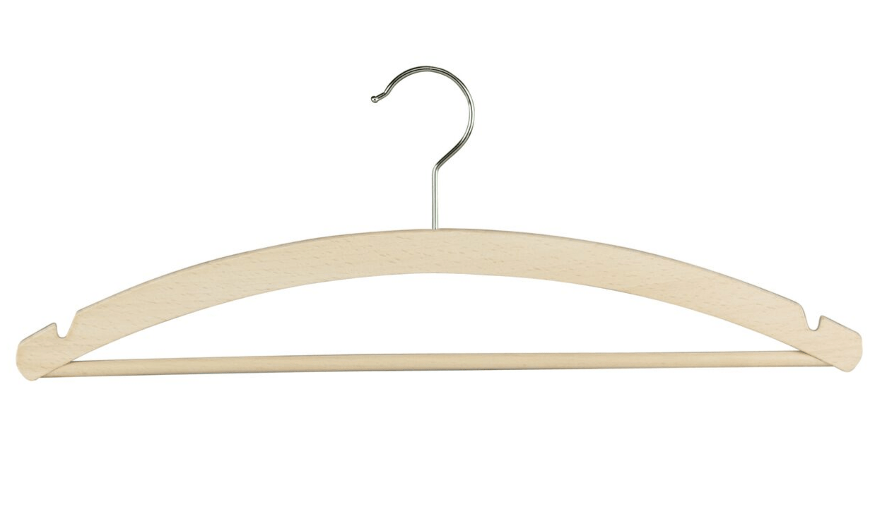 Kleiderbügel mit Rockeinkerbung Standard RE S - MAWA Kleiderbügel Webshop