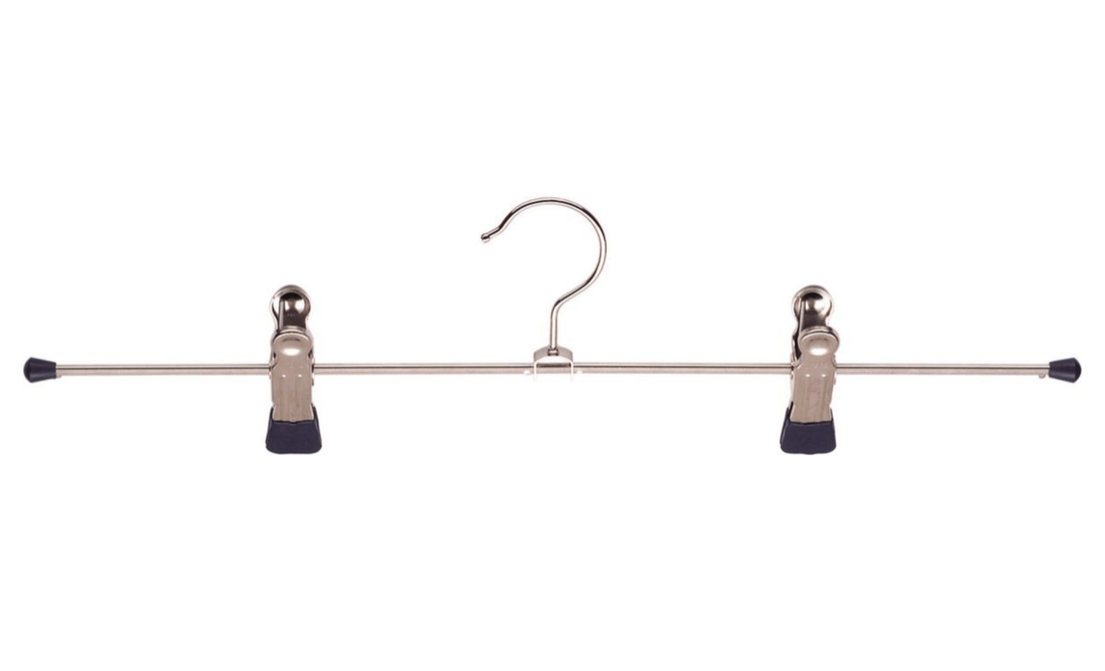 10x Kleiderbügel mit Klammern Superclip K DG